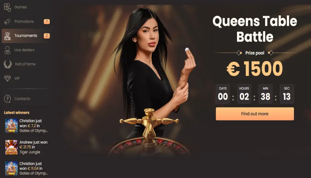 National casino tournaments