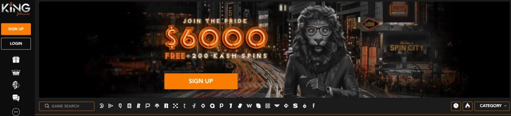 25 free spins at King Johnnie Casino