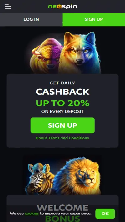 Neospin Casino Bonus Mobile