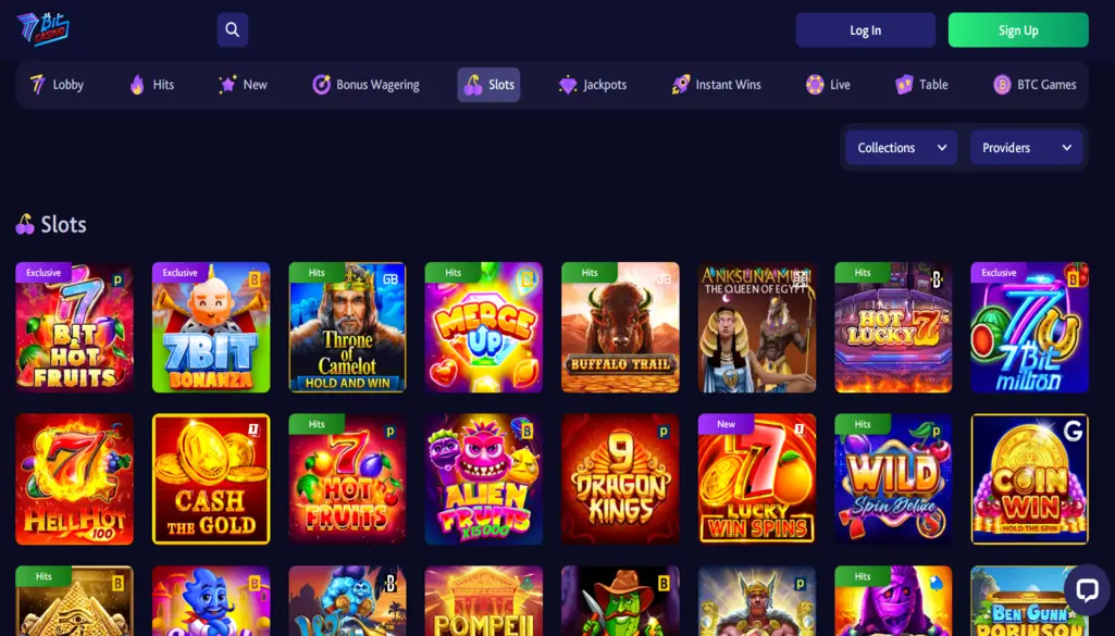 7Bit casino games