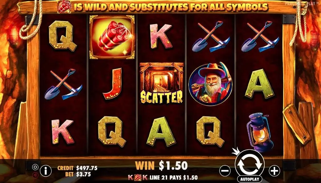 Simple Winning Strategies in Gold Rush Pokie Machine