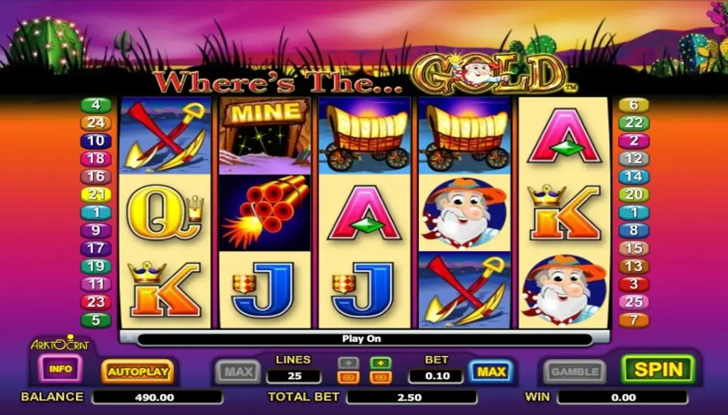 Where's the Gold Pokies Review