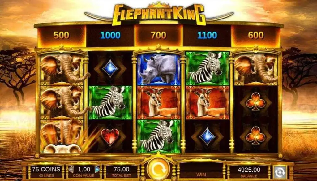 Play Elephant King Slots Machine 