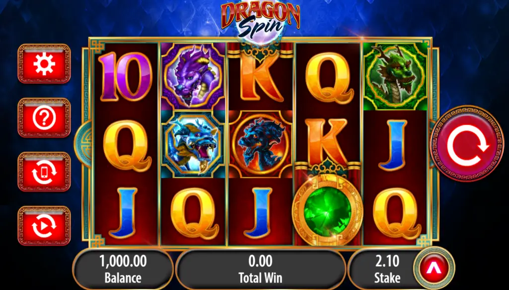 Dragon Spin Slots Bonuses