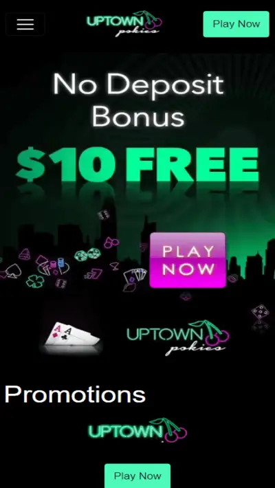 Uptown Pokies Casino Bonus Mobile