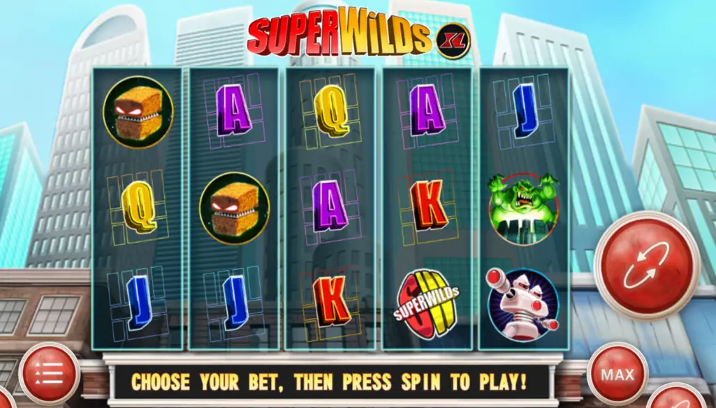 Super Wilds Pokie Bonuses