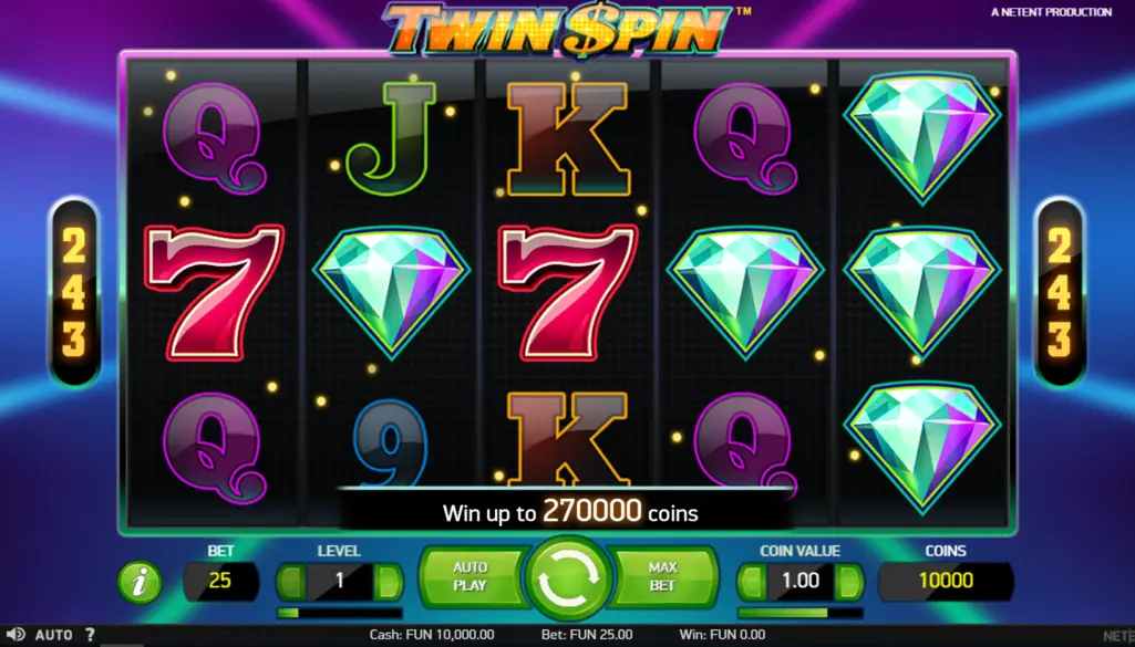 Twin Spin Pokie Bonuses
