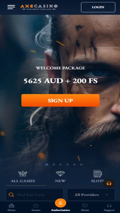 Axe Casino Site Mobile