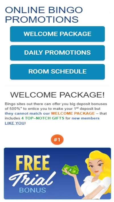 Bingo Billy Casino Bonuses Mobile