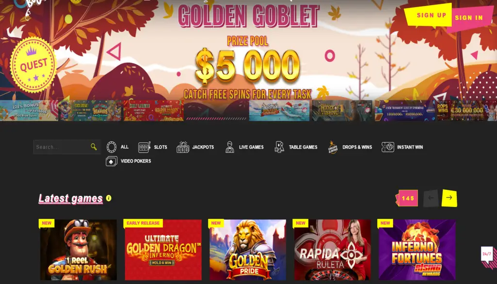 Booi Casino Site