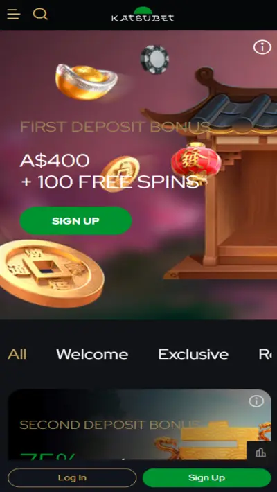 Katsubet Casino Bonuses Mobile