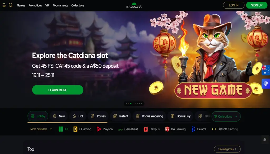 Katsubet Casino Site