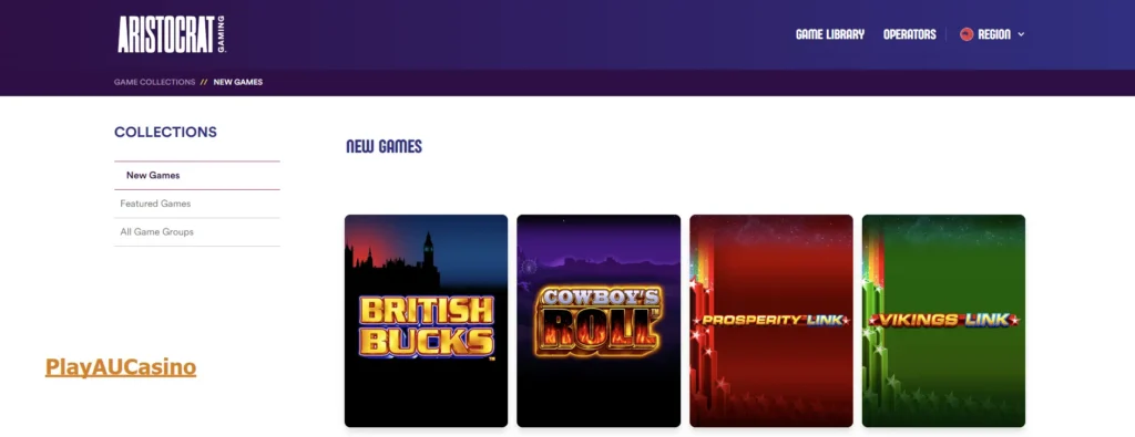 aristocrat new games