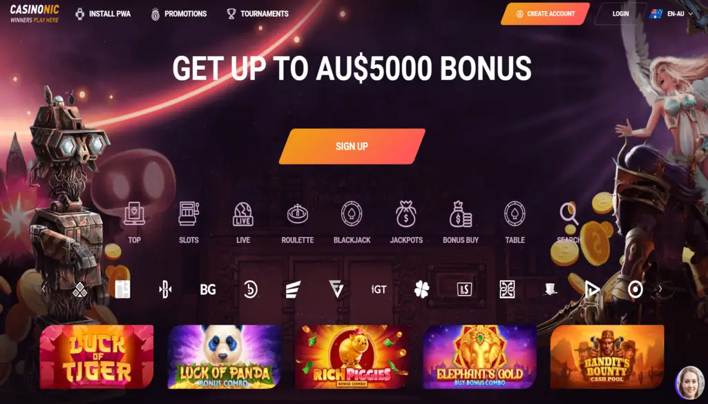 Casinonic Review Australia