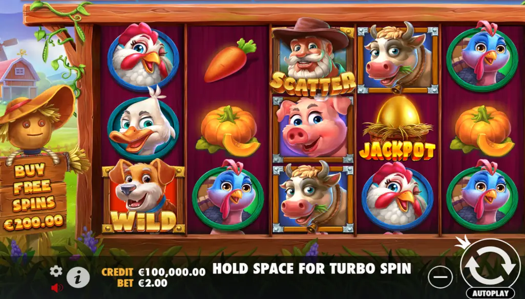 Farm Pokie Game