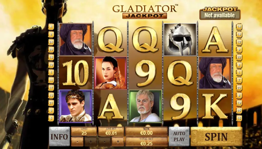 Gladiator Slot Machine Play