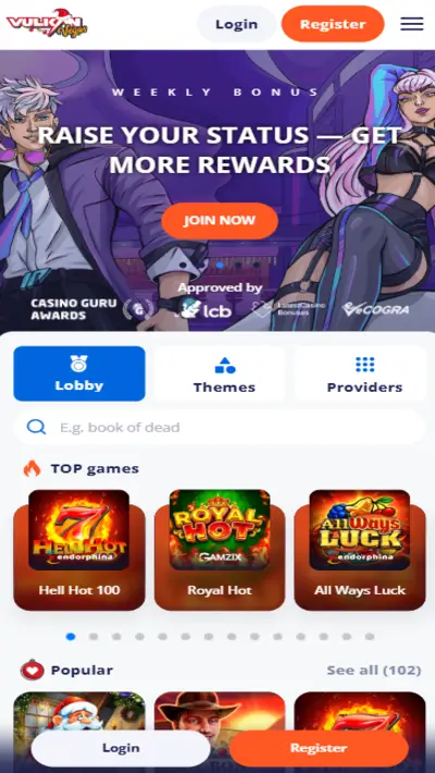 Vulkan Vegas Site Mobile