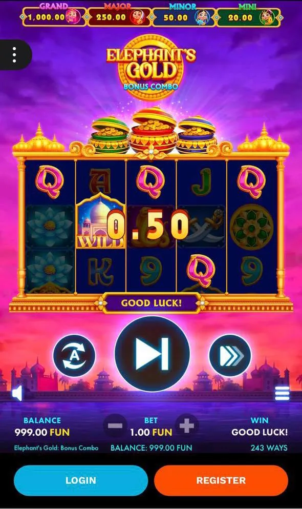 LevelUp Casino SLot screenshot