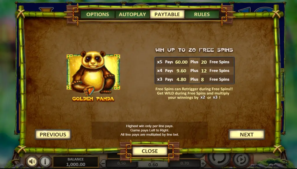 Bamboo Rush Slot Paytable Strategies