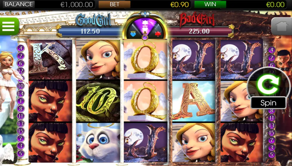 Good Girl Bad Girl Pokie Play