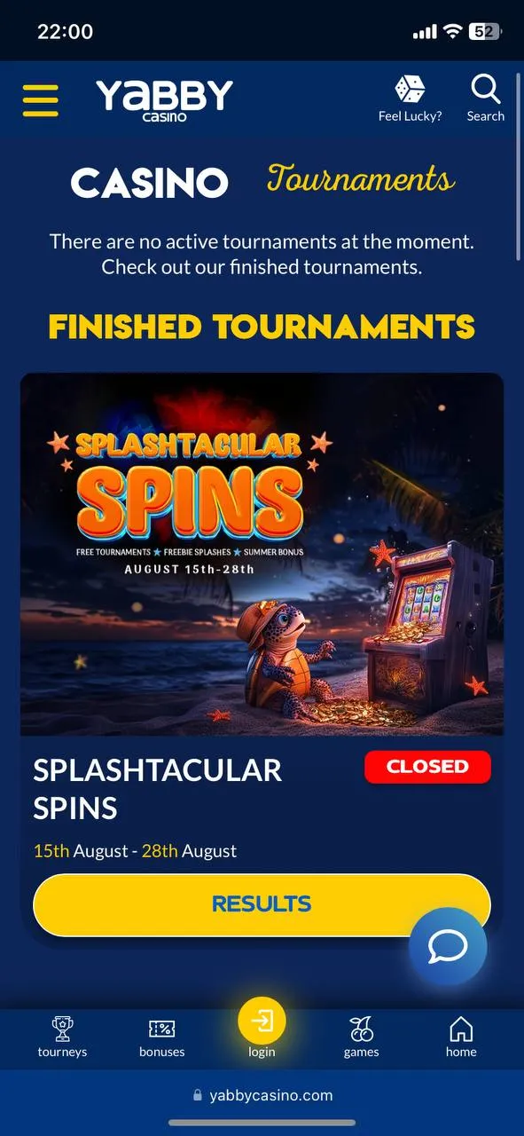 Mobile Yabby Casino Screenshot 4