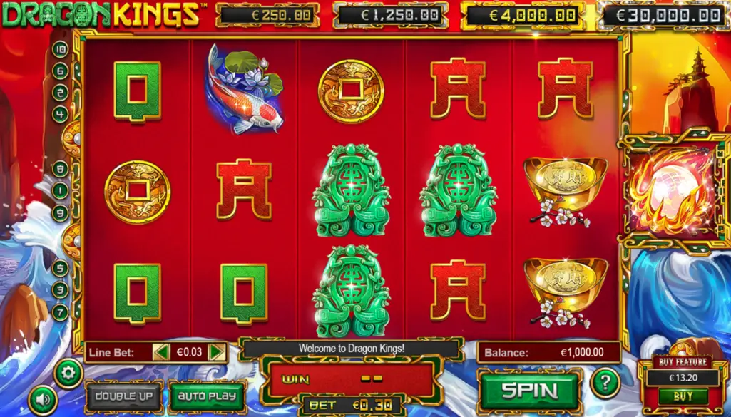 Dragon Kings Slot Bonuses