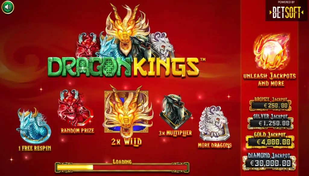 Dragon Kings Slot Play
