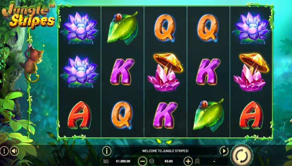 Jungle Stripes Slot Bonuses
