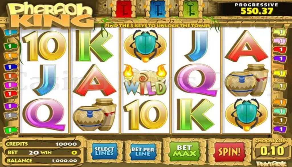 Pharaoh King Slot Play