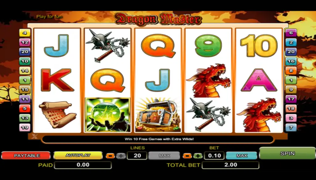 Dragon Master Pokie Play
