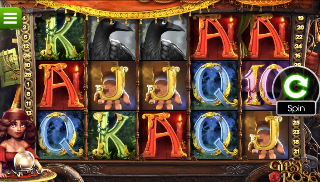 Gipsy Rose Pokie Play