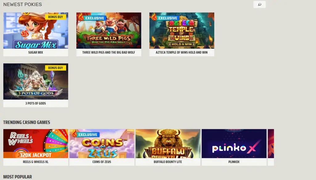 Ignition Casino Games