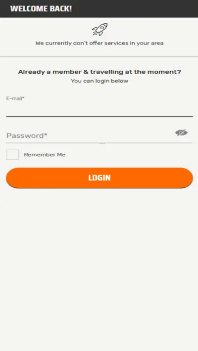 Ignition Login Mobile