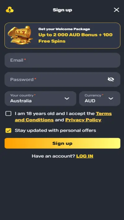 RocketPlay Register App