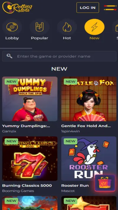 Rolling Slots Games Mobile