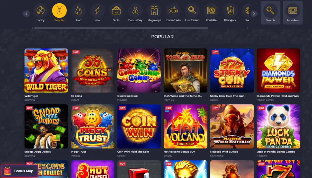 Rolling Slots Casino Games