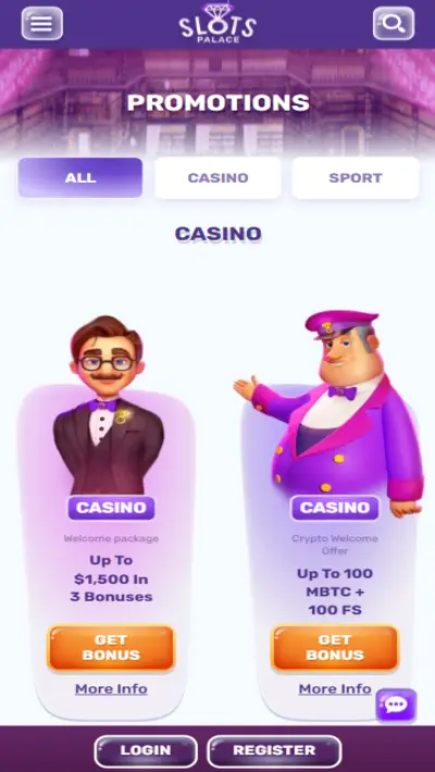 Slots Palace Bonuses App