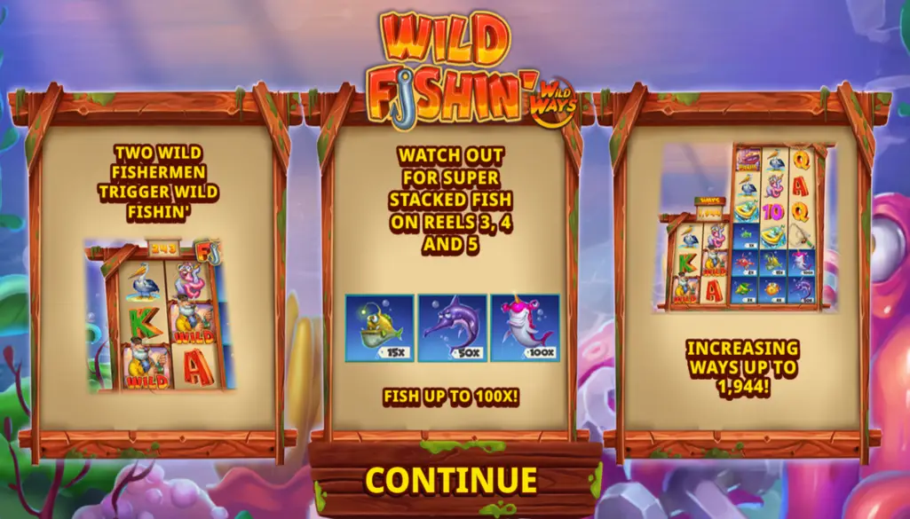 Wild Fishin Wild Ways Pokie Review