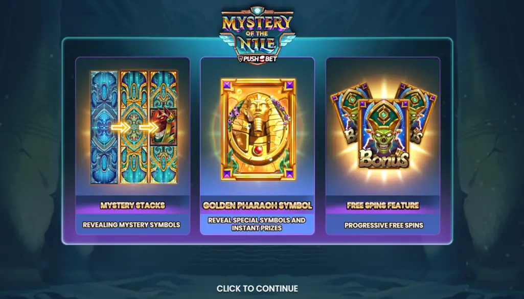 Mystery of the Nile Pokie Review