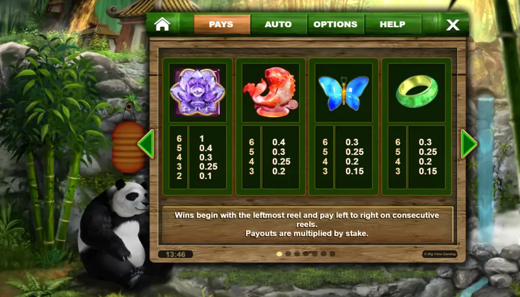 Panda Money Pokie Payline Strategies