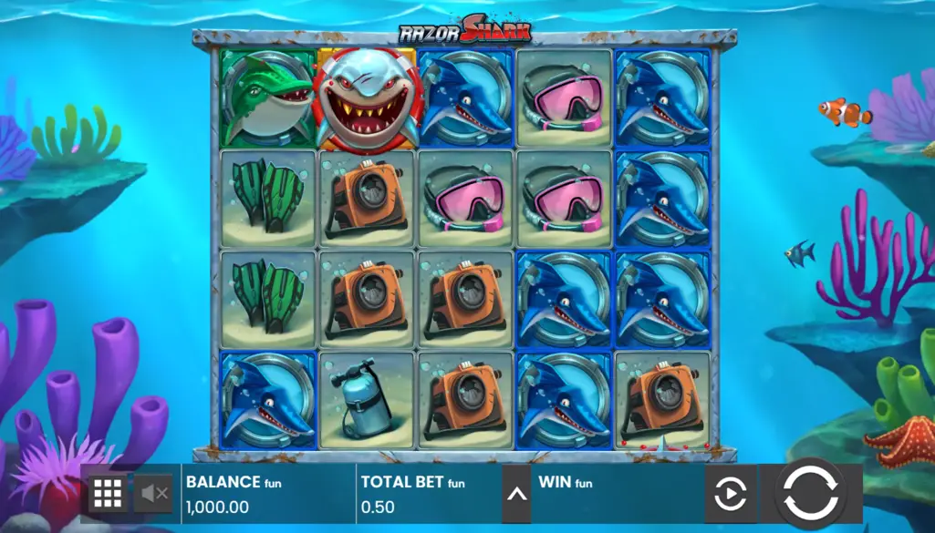 Razor Shark Pokie Play