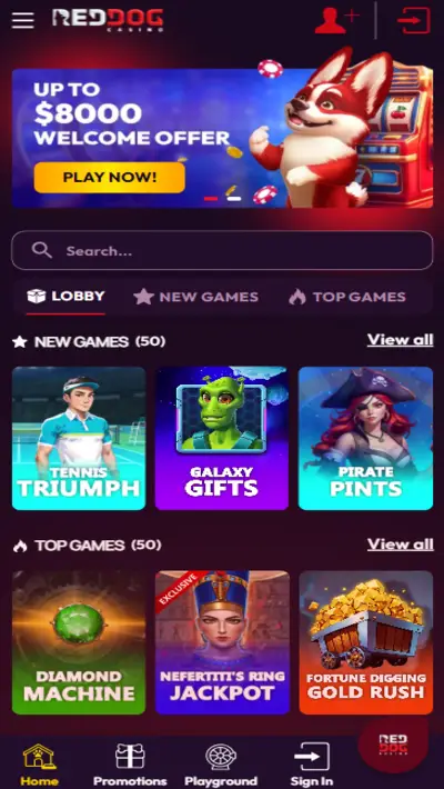 Red Dog Casino App