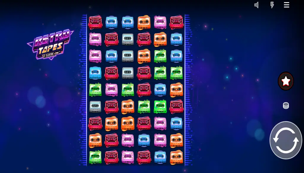 Retro Tapes Pokie Play
