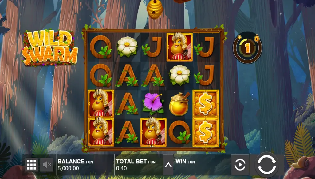 Wild Swarm Pokie Play