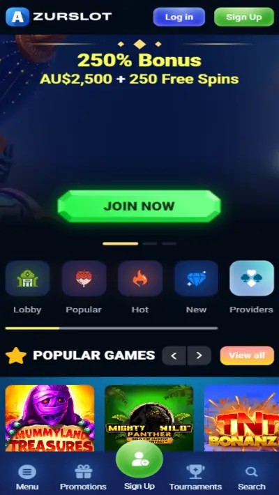 AzurSlot Casino App