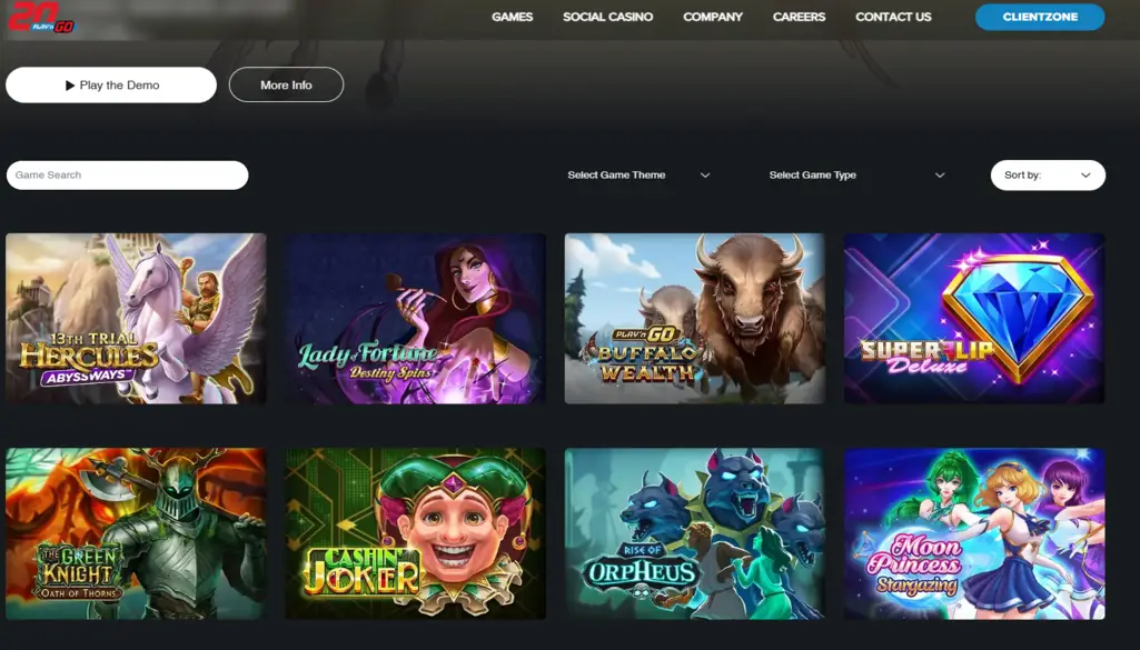 Play'n Go Slot Games