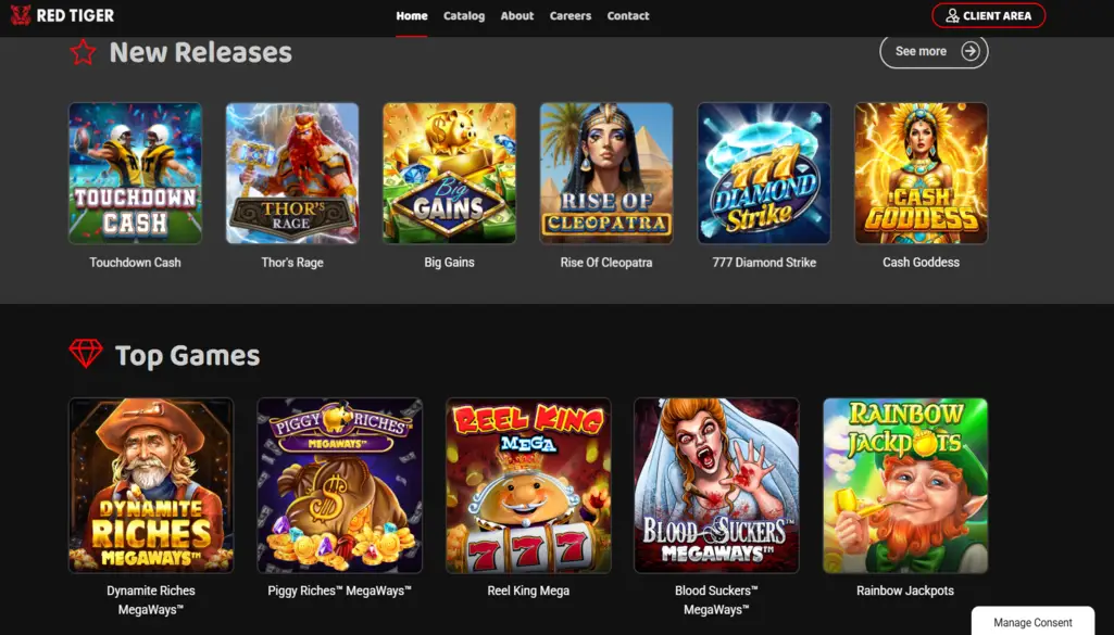 Red Tiger New Slot Games