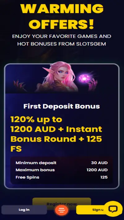 SlotsGem Casino Bonuses App