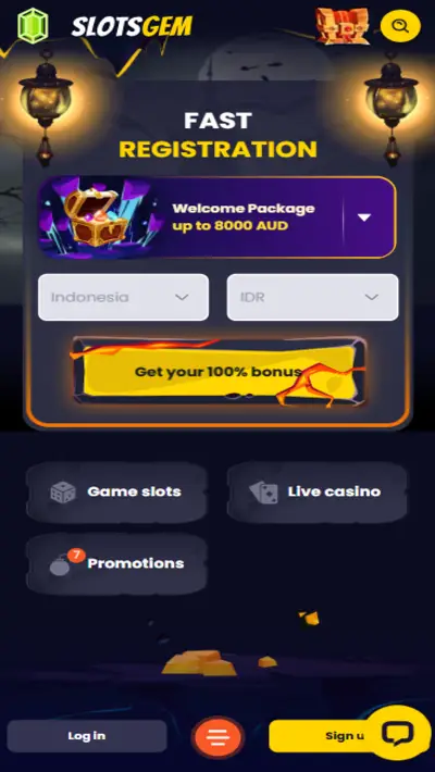 SlotsGem Casino App