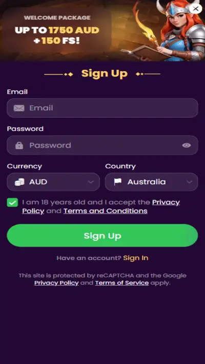 Spinando Register App